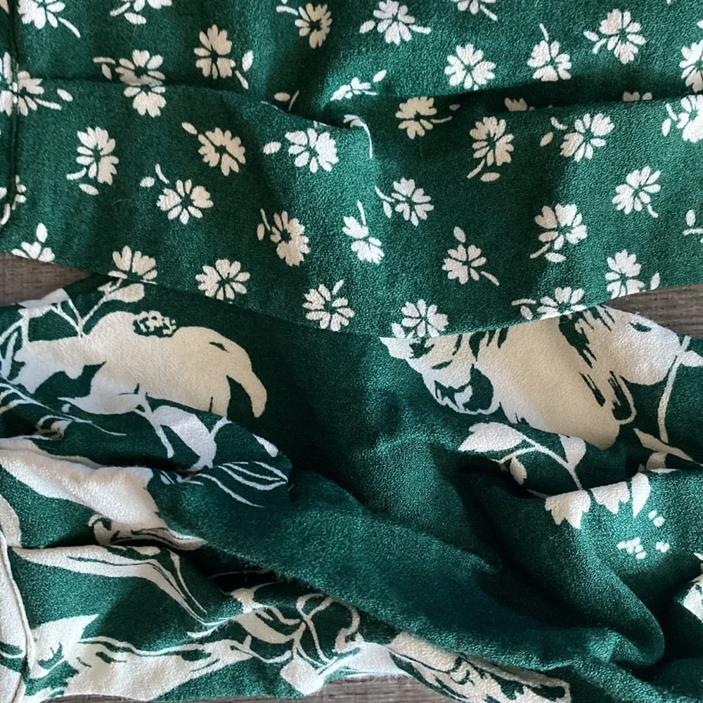 Reformation Floral Tie Masks